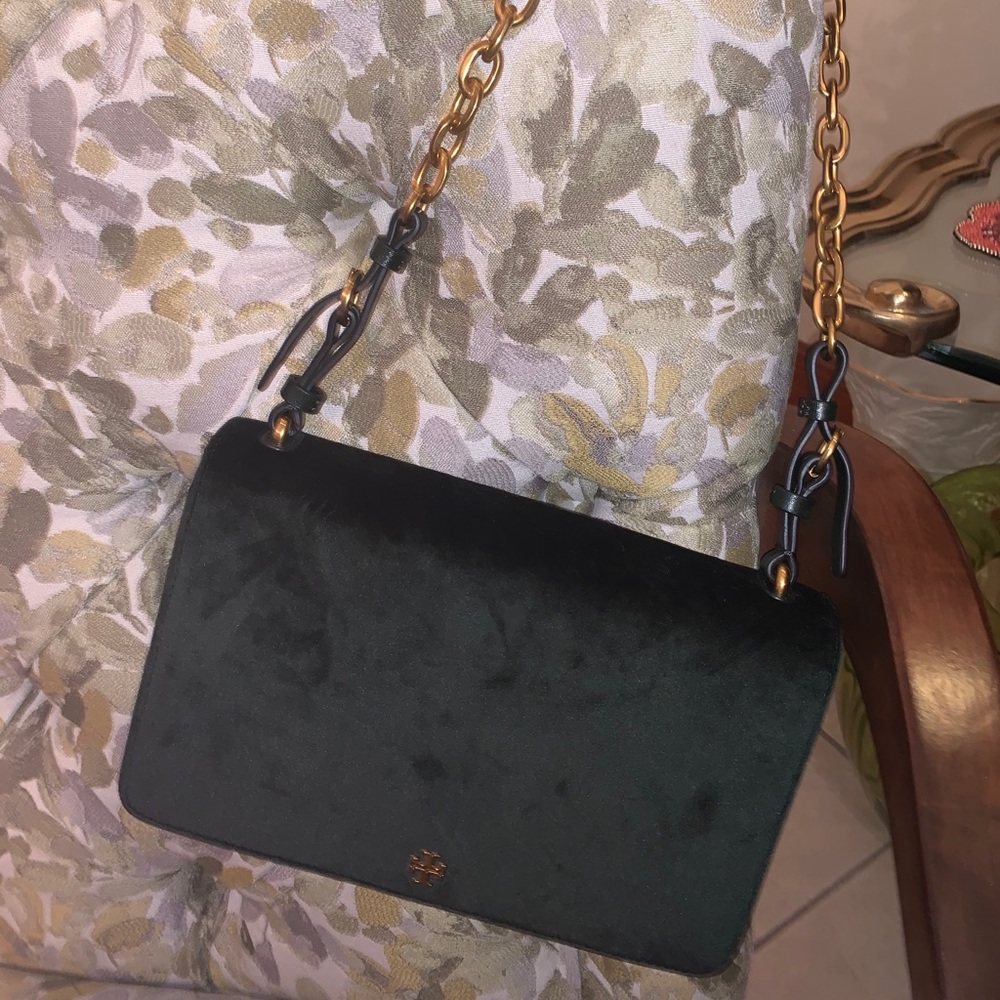 Tory Burch Forest Green purse